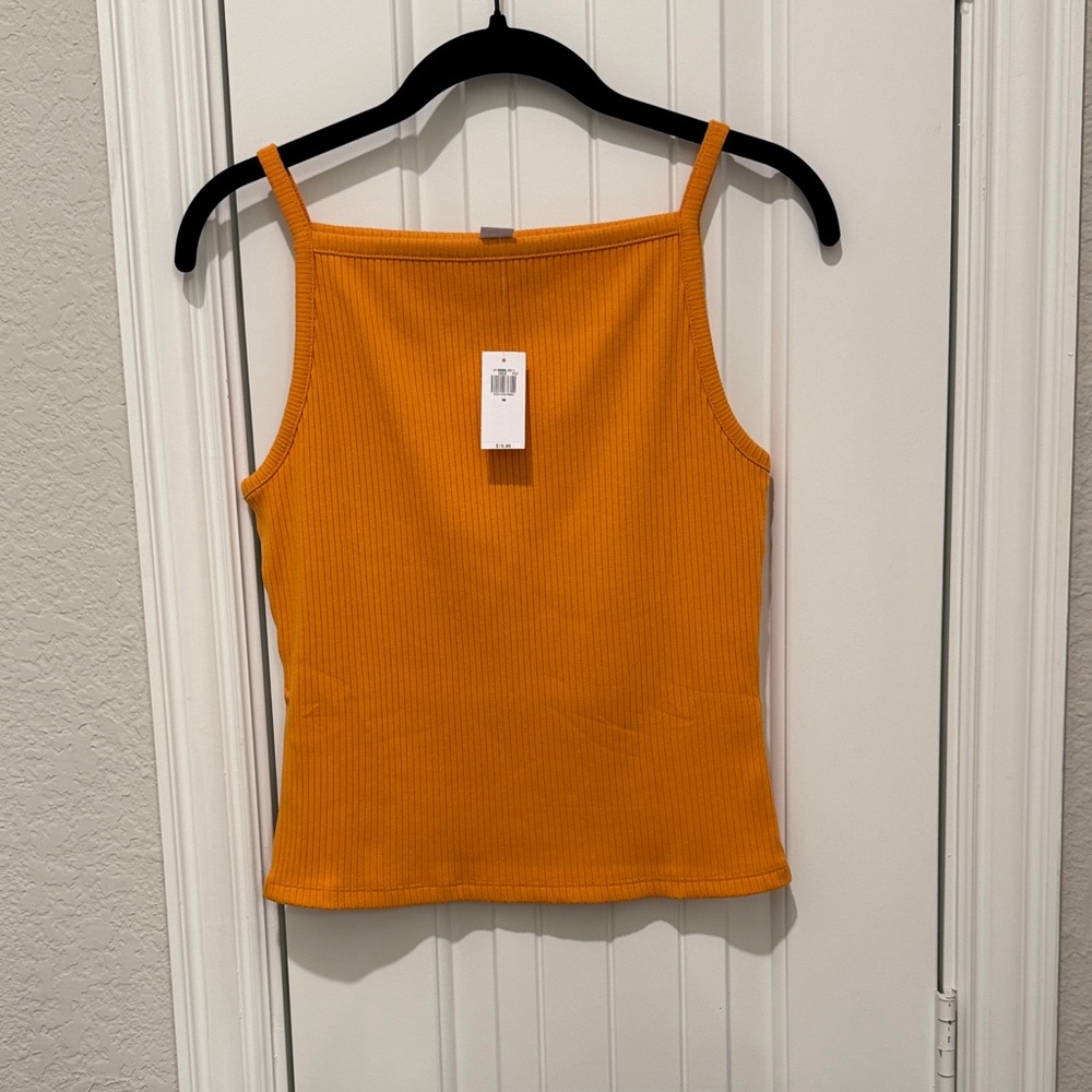 Old Navy Orange Ribbed Camisole
